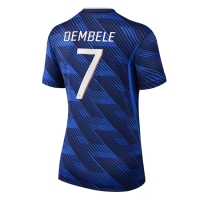 Camiseta Francia Ousmane Dembele #7 Primera Equipación Replica Mundial 2026 para mujer mangas cortas